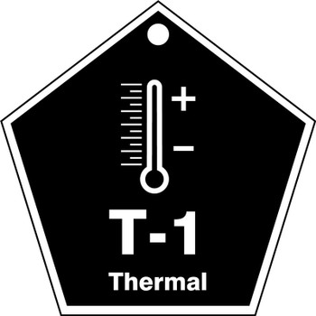 Energy Source ShapeID Tag: T-_ Thermal Number: 2 Adhesive Dura-Vinyl 1/Each - TDK802XVE