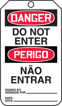 ENGLISH/PORTUGUESE (BRAZILIAN DIALECT) RP-Plastic 25/Pack - TMP187PTP