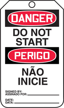 ENGLISH/PORTUGUESE (BRAZILIAN DIALECT) RP-Plastic 5/Pack - TMP189PTM