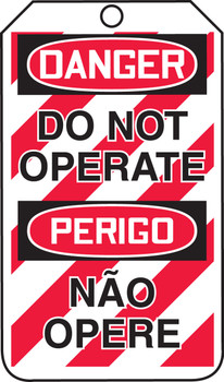 ENGLISH/PORTUGUESE (BRAZILIAN DIALECT) RP-Plastic 25/Pack - TMP232PTP
