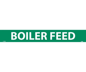 Pipemarker - Boiler Feed - 2X14 - 1 1/4 Letter - PS Vinyl - A1283G