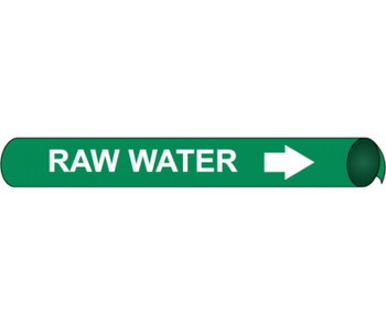 Pipemarker Precoiled - Raw Water W/G - Fits 3/4"-1" Pipe - A4088