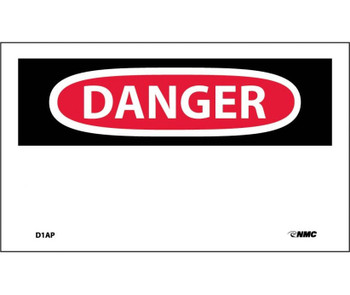 Danger: (Header Only) - 3X5 - PS Vinyl - Pack of 5 - D1AP