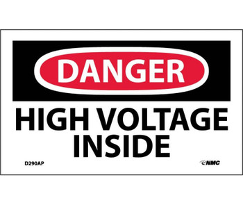 Danger: High Voltage Inside - 3X5 - PS Vinyl - Pack of 5 - D290AP