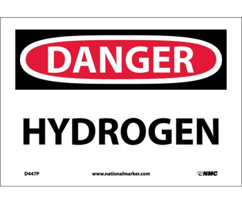 Danger: Hydrogen - 7X10 - PS Vinyl - D447P