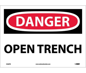 Danger: Open Trench - 10X14 - PS Vinyl - D460PB