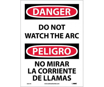 Danger: Do Not Watch The Arc (Bilingual) - 14X10 - PS Vinyl - ESD31PB
