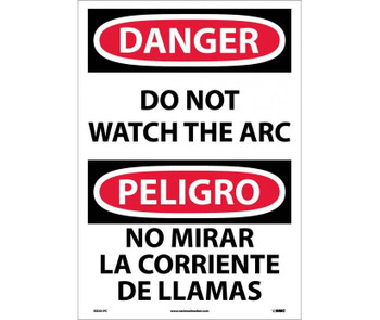 Danger: Do Not Watch The Arc (Bilingual) - 20X14 - PS Vinyl - ESD31PC