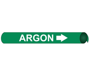 Pipemarker Strap-On - Argon W/G - Fits 8"-10" Pipe - G4005
