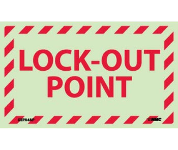 Lock-Out Point - 3X5 - PS Vinylglow - Pack of 5 - GEPA4AP