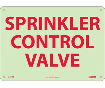 Fire - Sprinkler Control Valve - 10X14 - PS Vinylglow - GL164PB