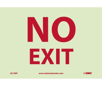 Misc - No Exit - 7X10 - PS Vinylglow - GL199P