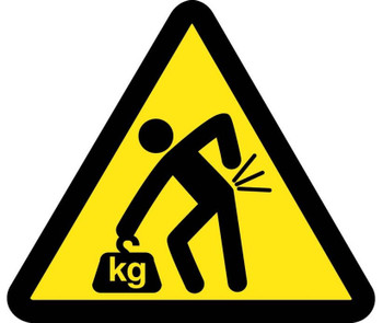 Label - Graphic For Lifting Hazard - 2In Dia - PS Vinyl - ISO240AP