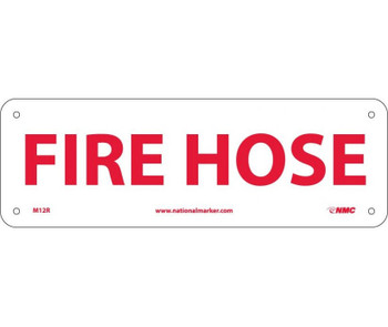 Fire Hose - 4X12 - Rigid Plastic - M12R