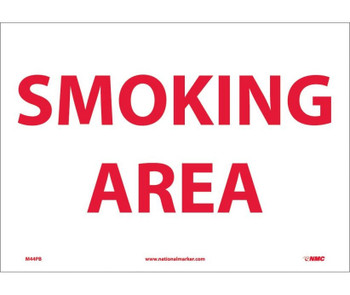 Smoking Area - 10X14 - PS Vinyl - M44PB