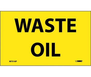 Waste Oil - 3X5 - PS Vinyl Pack of 5 - M751AP