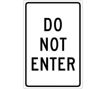 Do Not Enter - 18X12 - .040 Alum - TM11G