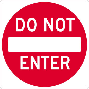 Do Not Enter 24X24 .080 Egp Reflective Sign