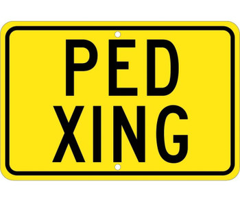 Ped Xing - 12X18 - .080 Egp Ref Alum - TM173J