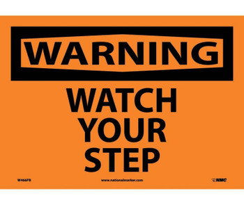 Warning: Watch Your Step - 10X14 - PS Vinyl - W466PB