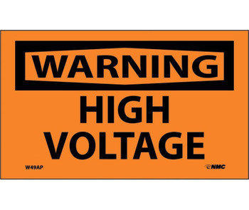 Warning: High Voltage - 3X5 - PS Vinyl - Pack of 5 - W49AP