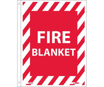 Fire - Fire Blanket - 12X9 - .040 Alum Flanged - FBFMA