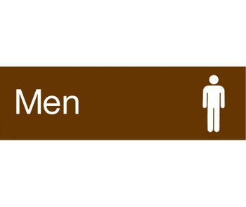 Engraved - Men (Graphic) - 3X10 Brown - 2 Ply Plastic - EN14BN