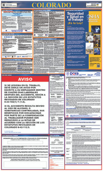 Labor Law Poster - Colorado (Spanish) - State And Federal - LLPS-CO
