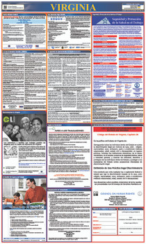 Labor Law Poster - Virginia (Spanish) -State And Federal - LLPS-VA