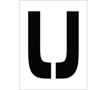 Stencil - Letter U - 12" - PMC12-U