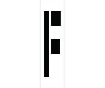 Stencil - Letter F - 36" - PMC36-F