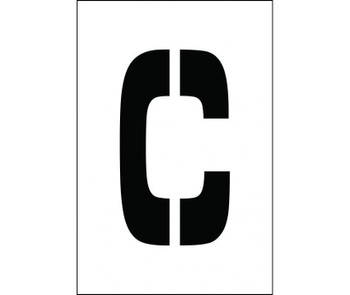 Stencil - Letter C - 4" - PMC4-C