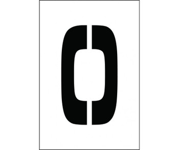 Stencil - Letter O - 4" - PMC4-O