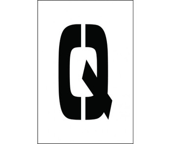 Stencil - Letter Q - 4" - PMC4-Q