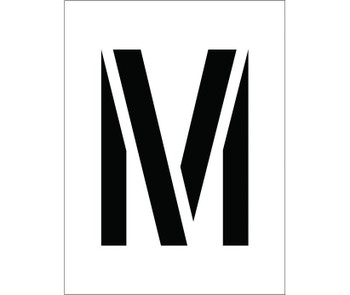 Stencil - Letter M - 8" - PMC8-M