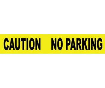 Tape - Barricade - Caution No Parking - 3 Mil 3"X1000' - PT23