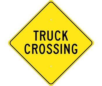 Truck Crossing - 24X24 - .080 Hip Ref Alum - TM217K