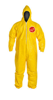 DuPont Tychem 2000 Yellow Coverall - QC127S YL