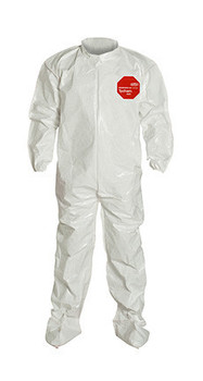 DuPont Tychem 4000 White Coverall - SL121B WH