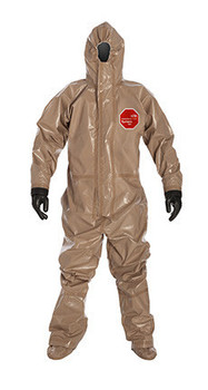 DuPont Tychem® 5000 Tan Coverall - C3185T TN ATT'D DuPont Tychem® 5000 Tan Coverall - C3185T TN ATT'D