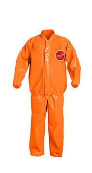 DuPont Tychem 6000 FR Orange Jacket/Bib Overall - TP750T OR