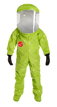 DuPont Tychem® 10000 Lime Yellow Coverall - TK555T LY 5C