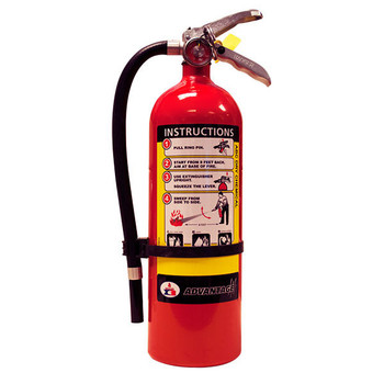 Badger Advantage 5 lb ABC Fire Extinguisher w/ Vehicle Bracket - 21008936