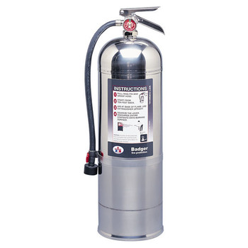 Badger Extra 2.5 gal Wet Chemical Fire Extinguisher w/ Wall Hook - 23171