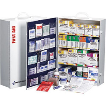 4-Shelf, 150-Person First Aid Station w/ 20-Pocket Liner, 1/Each - 248OP