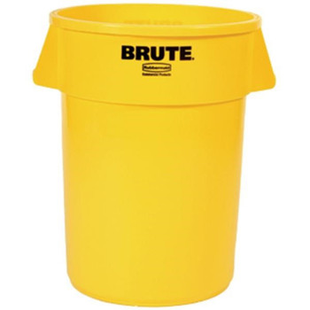 Brute® Utility Waste Container, 44 gal (Yellow) - 2643