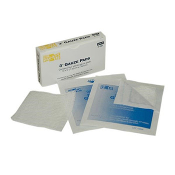 Sterile Gauze Pads (Unitized Refill), 3" x 3", 4/Box - 3001