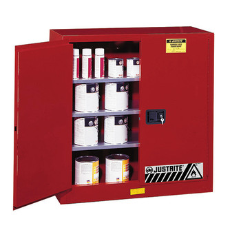 Sure-Grip® EX Class III Paint Storage Cabinet, 40 gal, Manual Doors - 893011