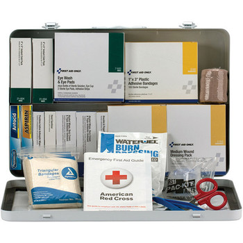 50-Person, 276-Piece ANSI A+ Weatherproof Vehicle First Aid Kit - 90673