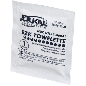 BZK Antiseptic Towelettes (Unitized Refill), 50/Box -